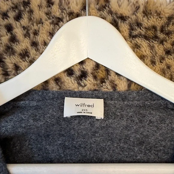 Wilfred Charcoal Gray Camila Cardigan - Picture 2 of 2